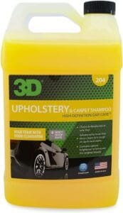 3D carpet cleaning shampoo