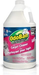 odoban carpet cleaner solution